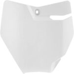 Acerbis Front Number Plate White for KTM 65 SX 2016-2018