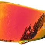 CWR-1 Helmet Shield Sunshield For SHOEI RF-1200 NXR X-SPIRIT X-14 Z7 visor sunscreen iridium windshield (Revo Deep Red-day use only)