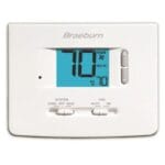 Braeburn 1020NC Thermostat, Non-Programmable, 1H/1C