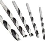 Fisch Premium Brad Point Drill Bit Set, High-Accuracy Woodworking Bits with Beveled Edges for Smooth, Tear-Free Holes, Ideal for Pros & DIY, Made in Austria, 7 Pcs Set Inc (1/8