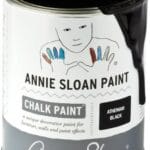 Annie Sloan Chalk Paint® (Athenian Black, 1 Litre/33.8 Fl Oz) a unique decorative paint for furniture, cabinets and home décor with no sanding or priming