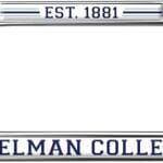 Spelman College Full Size Standard License Plate Metal Frame