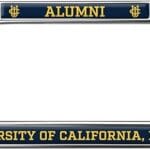 University of California Irvine Alumni Full Size Standard License Plate Metal Frame