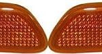 Garage-Pro Side Marker Corner Light Set Compatible With 2002-2007 Mercedes Benz C230, Fits 2001-2005 C240, Fits 2001-2005 C320, Coupe Sedan Wagon Front Driver and Passenger Side