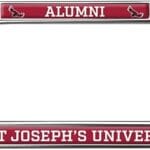 Saint Joseph’s University Alumni Full Size Standard License Plate Metal Frame