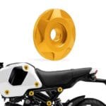 12 Pcs Fairing Washers Colored Side Panel Dress Up Cover Verge Garnish Washers Replacement for Honda Grom MSX125 2022 2023 2024 (Yellow)