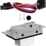 SCITOO Blower Motor Resistor Fit for 2001-2006 for Chevrolet Silverado/ 2004-2016 Impala/Malibu/ 04-07 Monte Carlo – 04-08 Grand Prix Replace 4P1421 OE RU631 RU-631 10356906 10397570 1580888 1580938