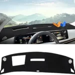 Autorder Dashboard Cover Mat for 2023-2025 2026 Nissan Ariya Accessories Dash Cover Upgrade Velvet Dash Mat Sunshade Glare UV Rays Protector(with HUD)