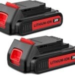Upgraded 2Pack 20v Max 4000mAh Replacement for Black and Decker 20V Battery Lithium MAX Compatible with Black Decker 20 Volt Battery LBXR20 LB20 LBX20 LBX4020 LBXR2040 LST220 Cordless Power Tools