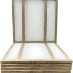 20x20x1 Glasfloss Fiberglass Air Filter, Double Strut, GDS Series, Made in USA, Actual Size: 19 5/8 x 19 5/8 x 3/4 (Box of 6)