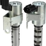 uxcell 1 Pair Left Right Variable Valve Timing Solenoid VVT for Toyota Altezza SXE10 1999-2005 Engine Camshaft Oil Control Valve No.1533074030/1533074040