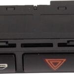 Hazard Warning Door Lock Switch Compatible with 2000 BMW 323Ci 1999-2000 323i 2001-2005 325Ci 325i 325xi 328Ci 328i 330i 330xi 2001-2006 M3 2004-2008 Z4