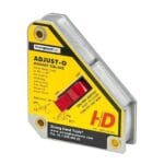 Strong Hand Tools MSA46-HD Adjust-O Heavy Duty Magnet Square, On/Off Switches, 65 lbs Pull Force, 4-3/8