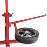 HTTMT- Portable Tire Changer Changing Machine Car Truck Motorcycle Manual Bead Breaker Weights Remover Lift Stands Transmission [P/N: US-ET-TOOL004-RED1]