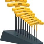 Bondhus 13190 Set of 10 Balldriver and Hex T-handles