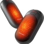 OCOOPA Magnetic Hand Warmers Rechargeable 2 Pack, UL Safety Heat 100-126°F, 3-Settings, Pocket-Sized, Max. 8 Hrs Long Lasting,Great for Raynauds, Golf, Hunting, Camping, Gifts for Men Women, UT3 Lite