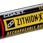 Coast ZX955 ZITHION-X Li-Ion Rechargeable Battery for The EAL18, PM300, PM310, and XPH34R LED Lights, (Black)