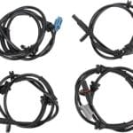 AUTOKAY 4Pack ABS Wheel Speed Sensor Fits for Nissan Sentra 2007-2012, Front Rear Left Right ABS Sensor