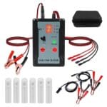 LIXINO Fuel Injector Tester and Cleaner Tool Kit with 6 Injector Cleaner Adapters, DIY Cleaning Tool Set, 8 Pulse Modes