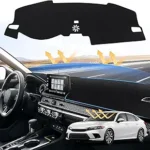 Civic Dash Cover for 2022-2025 2026 Honda Civic Dashboard Cover Mat for Civic Accessories Sunshade Non-Slip Protector Anti-Glare&Beat The Heat