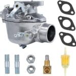 8N9510C Carburetor with Gasket Kit Compatible With Ford 2N 8N 9N 1939-1952 Heavy Duty Tractor Parts for 8N9510C 9N9510A B3NN9510A TSX241A TSX241B TSX33