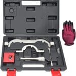 Turbo Engine Timing Tool Kit for Vauxhall Opel Chevy Chevrolet Aveo Cruze Orlando Adam Ampera Astra J Cascada 1.0 1.2 1.4 L, Camshaft Holding Locking Tool Set with Gloves