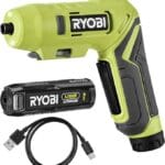 Ryobi ONE+ Cordless Screwdriver with Swivel Handle 4V (1x 2.0Ah)