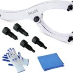 10-Inch Heavy Gland Nut Wrench with Handle, Adjustable Spanner Wrench for Removing Hydraulic Cylinder Glands Under 7 Inches, Includes 5/32