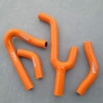 Silicone Radiator Hose Compatible With KTM 250/300/380 SX/EXC/MXC 1998-2003 1999 2000 2001 2002 (Orange)