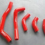 Silicone Radiator Hose for Honda CRF450R CRF450 CRF 450 R 2005 2006 2007 2008 (Red)