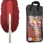 California Car Duster Plastic Handle Duster with Red Cotton Mop 73554 Quickly and Safely Removes Light Daily Dust