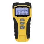 Klein Tools VDV526-200 Cable Tester, LAN Scout Jr. 2 Ethernet Tester for CAT 5e, CAT 6/6A Cables with RJ45 Connections