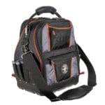 Klein Tools 62804 Tool Runner Tool Bag Organizer for Electricians, HVAC, Plumbers, Technicians, 39 Pockets, Opens Both Sides