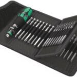 Wera Kraftform Kompakt 62 Bitholding Screwdriver and Pouch Set, 33-Pieces