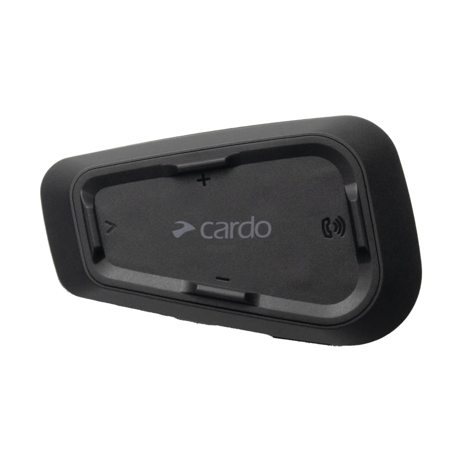 Version 1.0.0 Cardo Systems Spirit Motorcycle Bluetooth Communication Headset, 2-Way Bluetooth, Thin 32mm Speakers, Waterproof, Universal Connectivity - Single Pack - Image 1