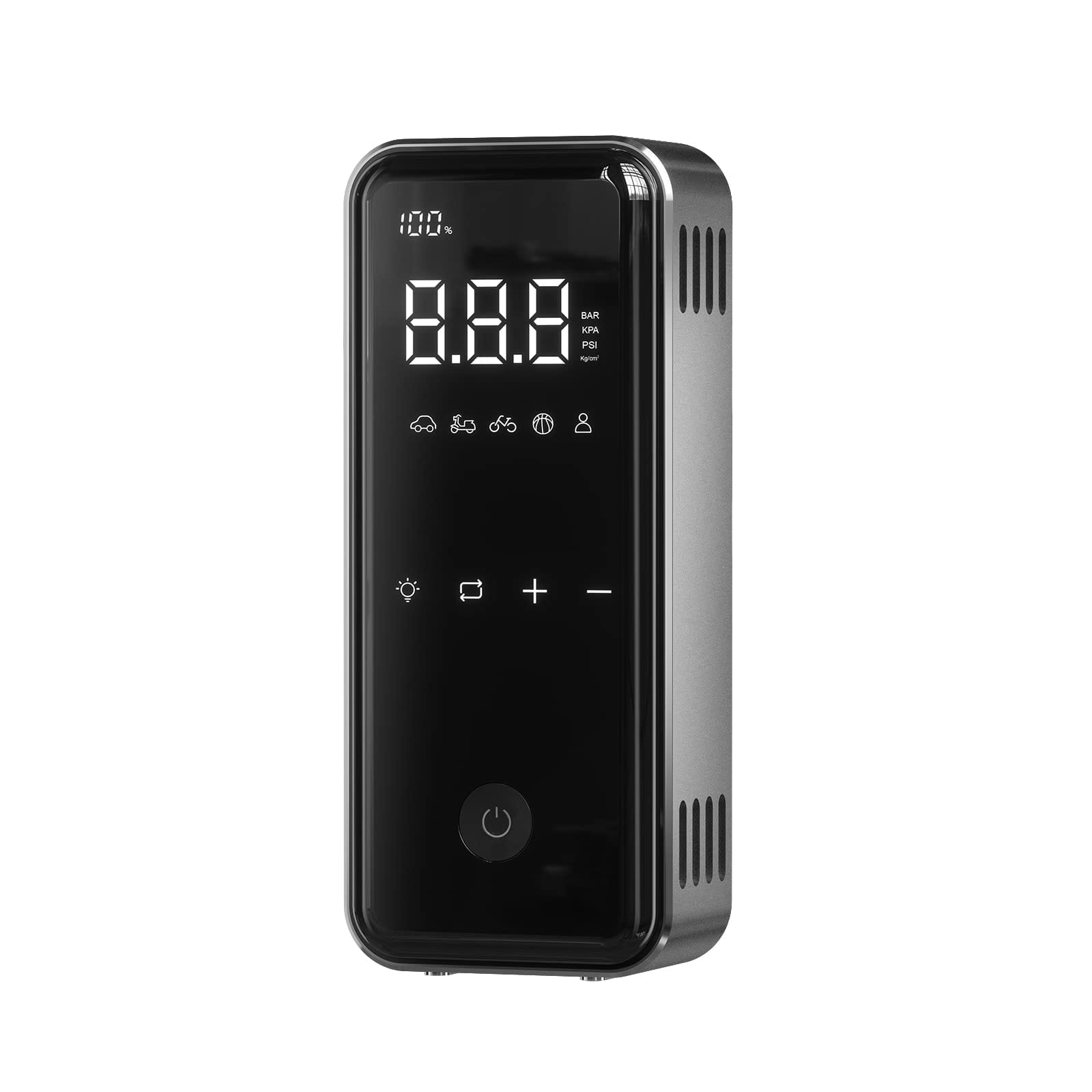 Version 1.0.0 DENVIX Tire Inflator Portable Air Compressor, 2X Faster Inflation Cordless Air Compressor, Electric Air Pump for Car Tires with 15000 mAh Battery Capacity, 45W 3X Faster Charging, Deluxe Package. - Image 1