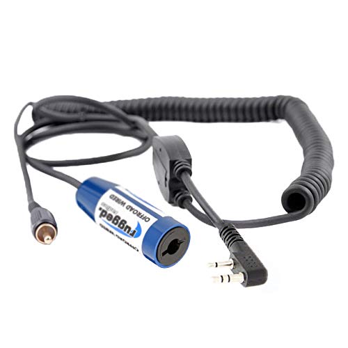 Version 1.0.0 Rugged Radios MH-O-RCA-K Motorcycle Off Road Body Cable Harness with Inline Radio Jumper for Rugged V3, RH5R, RDH, Baofeng & Kenwood Radios - Image 1