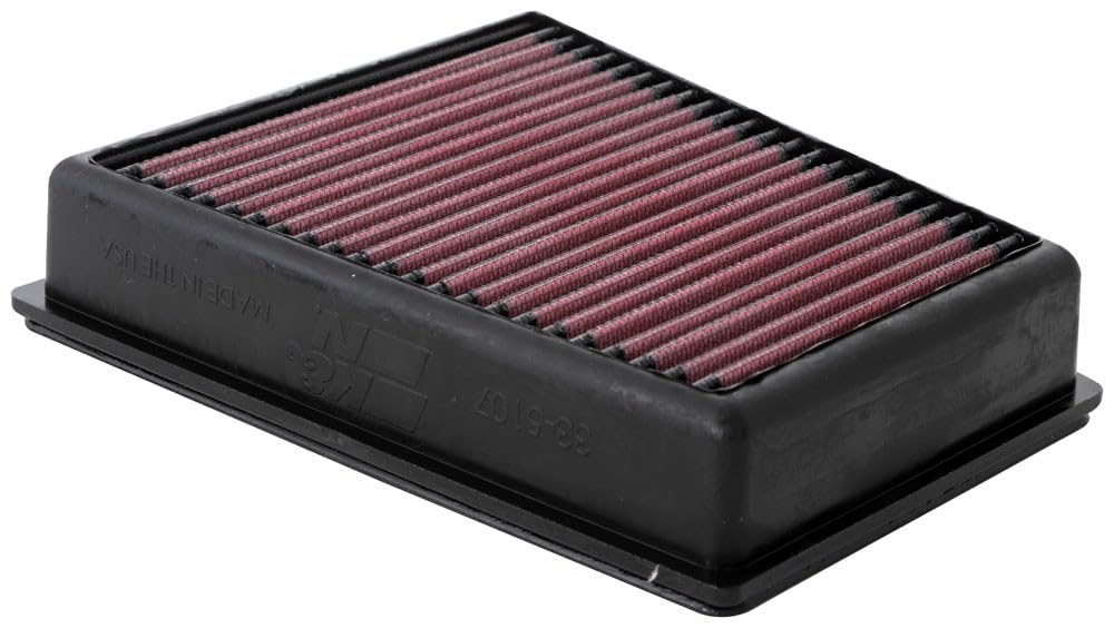 Version 1.0.0 K&N High-Flow Original Lifetime Engine Air Filter: Increase Power: Premium, Washable: Compatible with 2020-2026 Buick/Chevrolet: Encore, Envista, Trailblazer, Trax, 33-5107 - Image 1