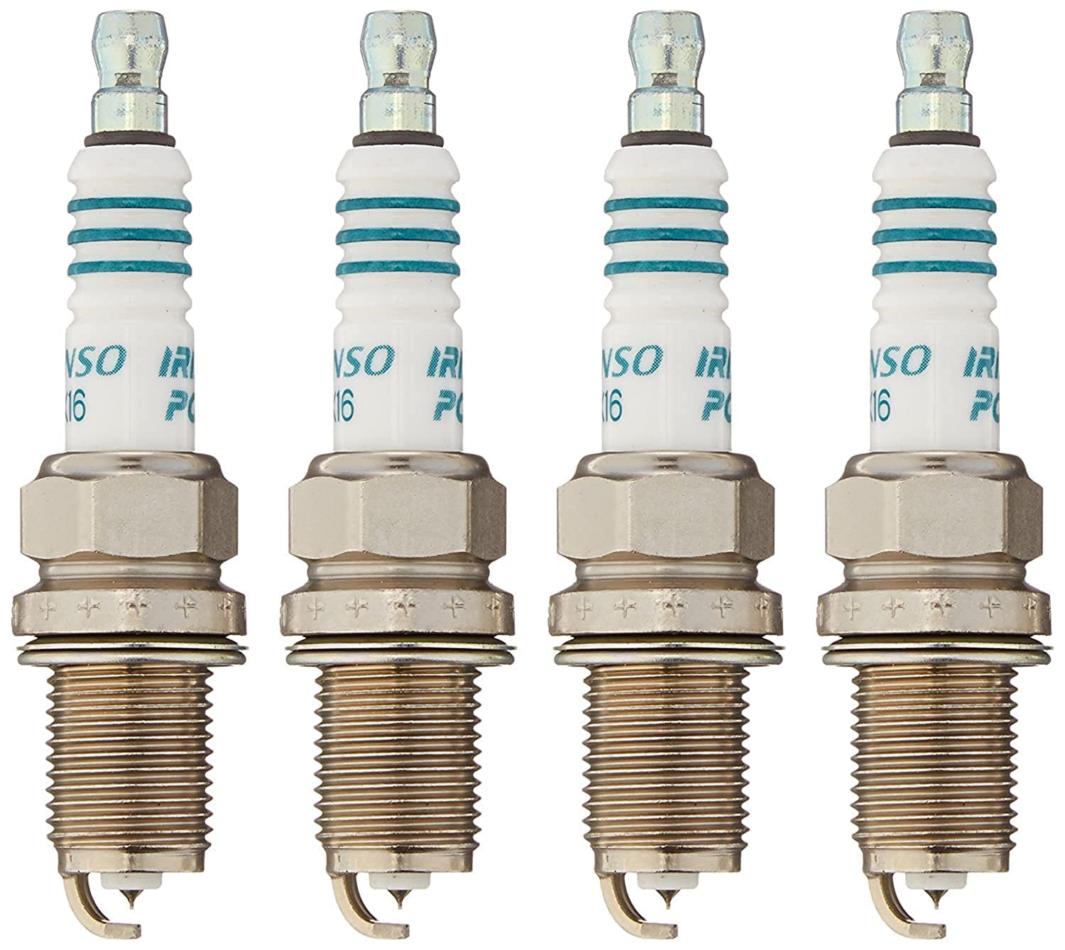 Version 1.0.0 4 New DENSO Iridium IK16 Spark Plugs # 5303 - Image 1