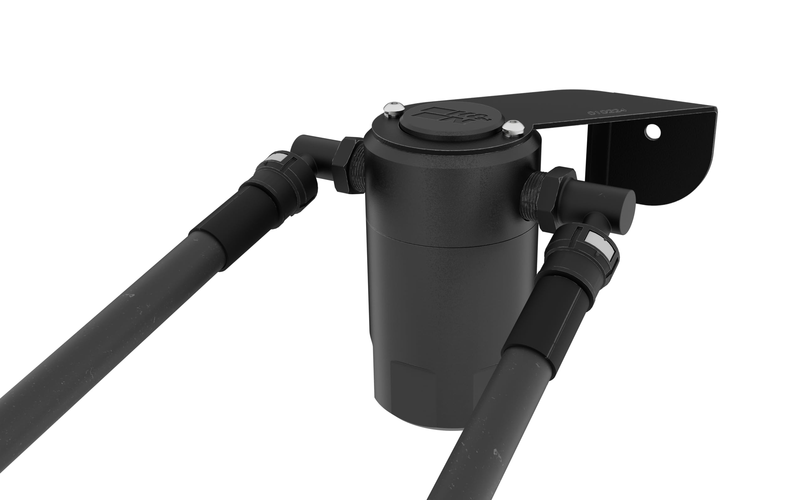 Version 1.0.0 K&N Air Oil Separator compatible with 2019-2023 Silverado 1500, 2021-2023 Suburban, 2021-2023 Tahoe|2019-2023 GMC Sierra 1500, 2021-2023 Yukon|(See description for all applications) Catch Can, 81-0804 - Image 1
