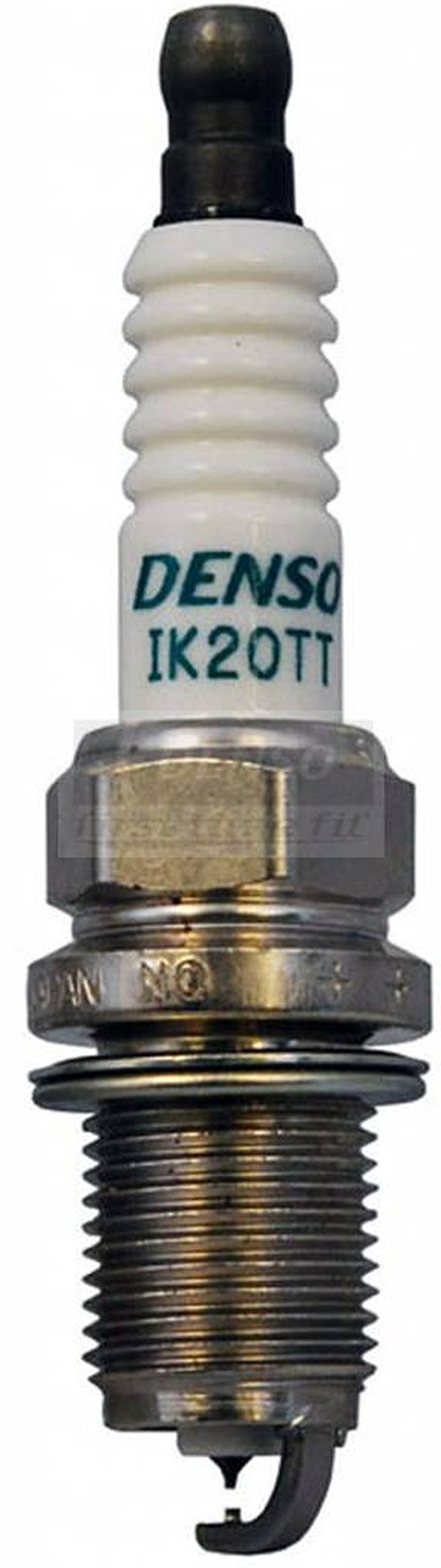 Version 1.0.0 Set (4pcs) Denso Iridium TT Spark Plugs Stock 4702 Iridium Core .039"(1.0mm) Gap Size IK20TT - Image 1