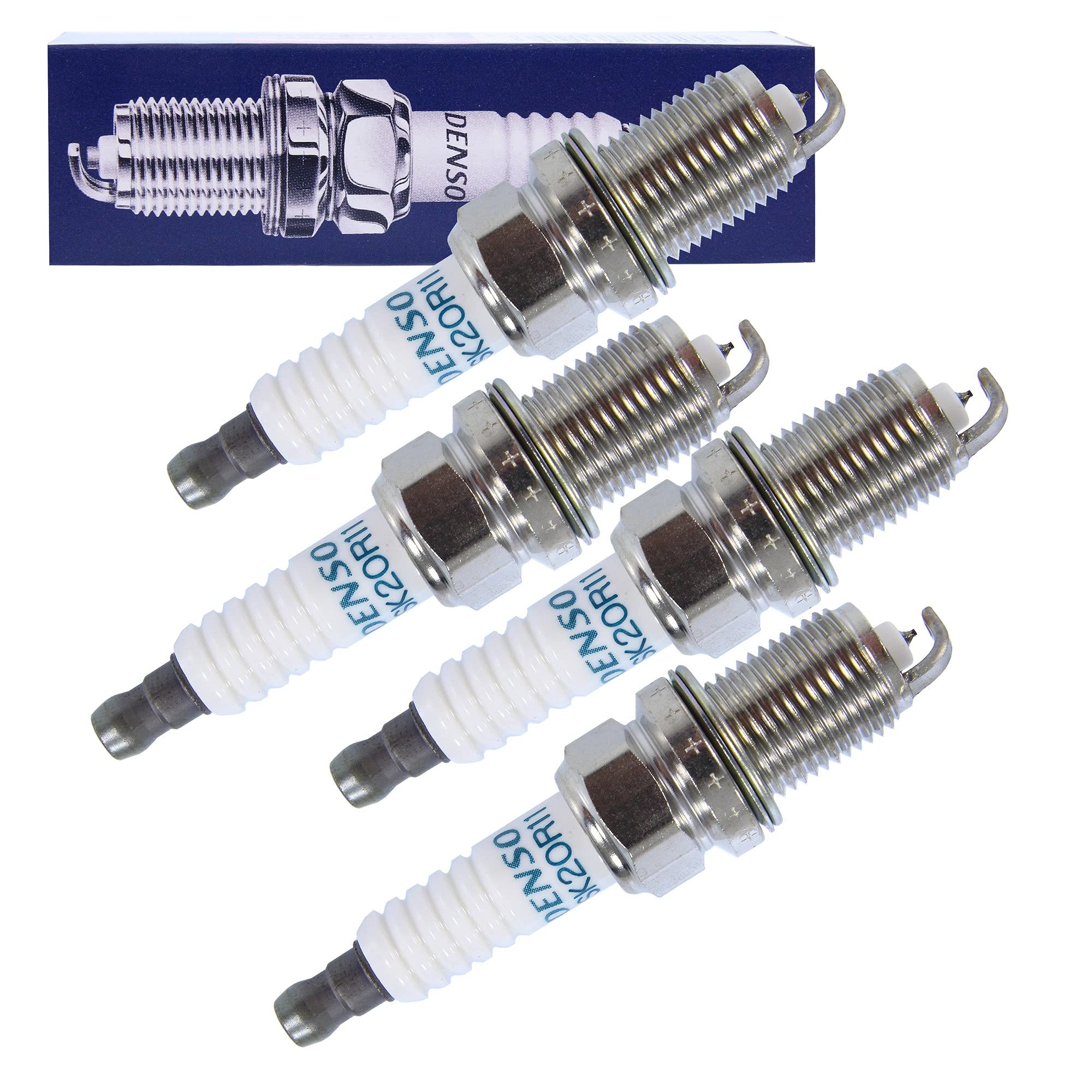 Version 1.0.0 Denso (3297) SK20R11 Spark Plugs, Pack of 4 - Image 1