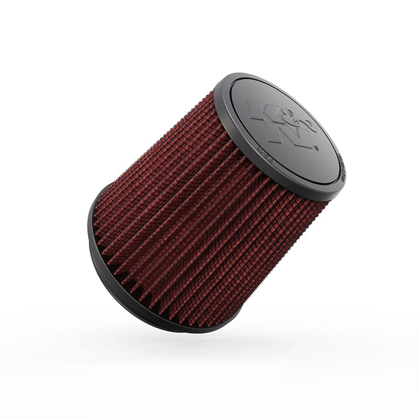 Version 1.0.0 K&N High-Flow Original Lifetime Universal Clamp-On Air Filter: High Performance, Premium, Washable: Flange Diameter: 4.5 In, Filter Height: 6 In, Flange Length: 0.625 In, Shape: Round Tapered, RU-4740 - Image 1