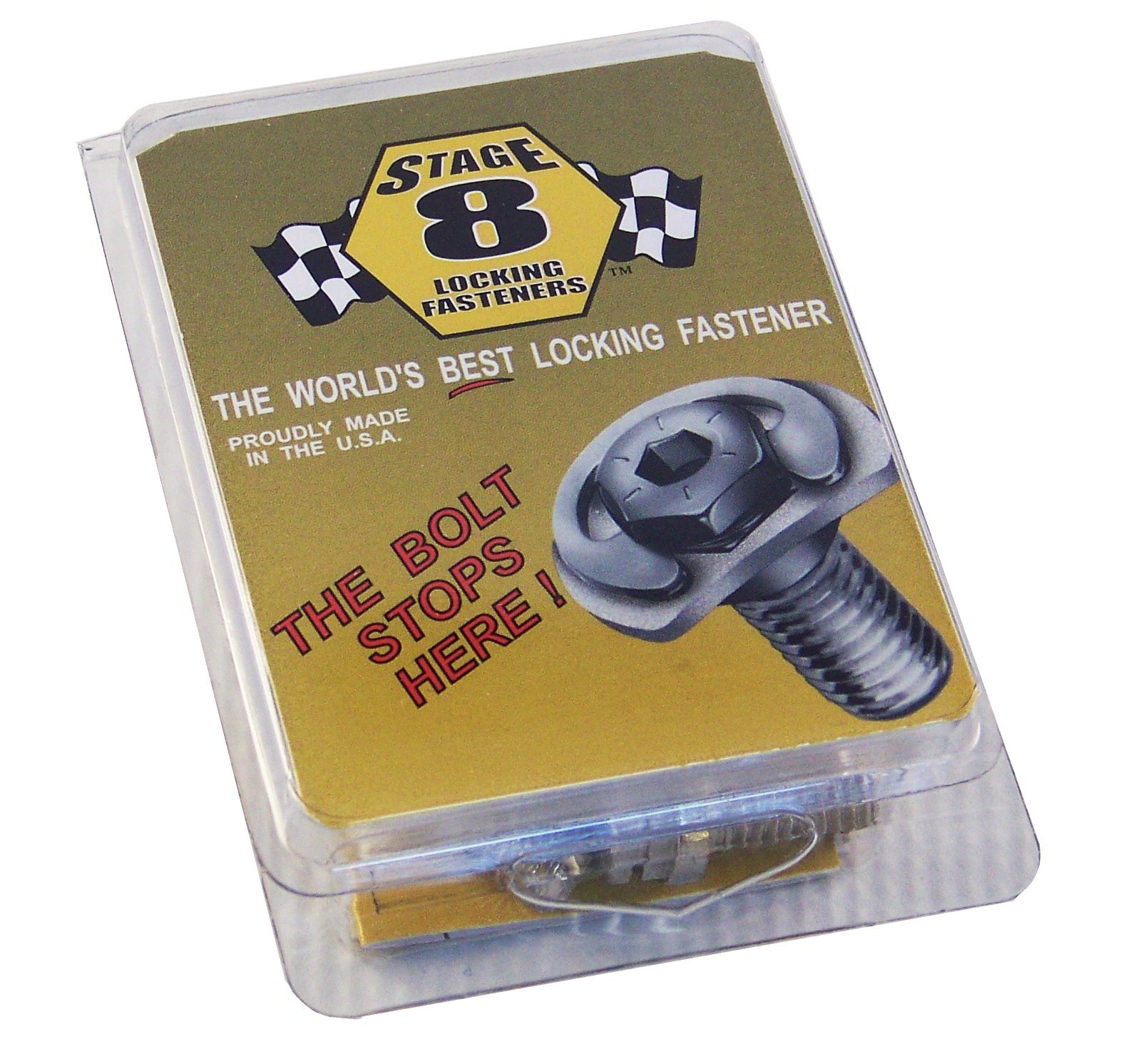 Version 1.0.0 Stage 8 8913 3/4" Locking Header Bolt kit for Ford Small Block - Image 1
